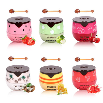 TAILEDEN Bee Lip Balm Honey Pot 🍯 | Nourish with Natural Beeswax & Honey 🐝 - A Sweet Little Gift Idea