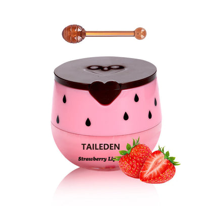 TAILEDEN Bee Lip Balm Honey Pot 🍯 | Nourish with Natural Beeswax & Honey 🐝 - A Sweet Little Gift Idea