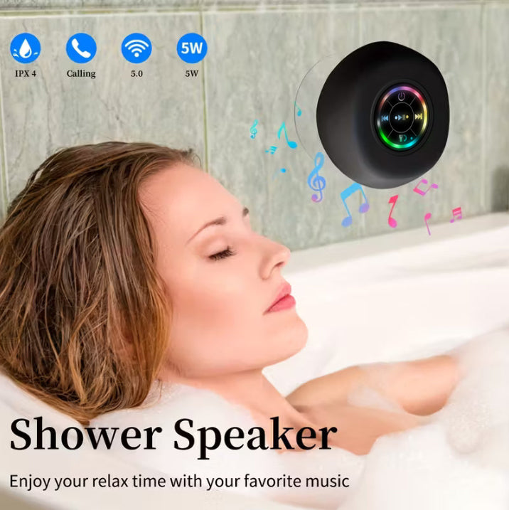 Large Suction Cup Waterproof Bluetooth Speaker